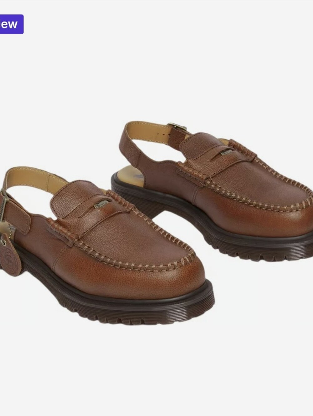 Dr. Martens Penton Slingback Leather Mules